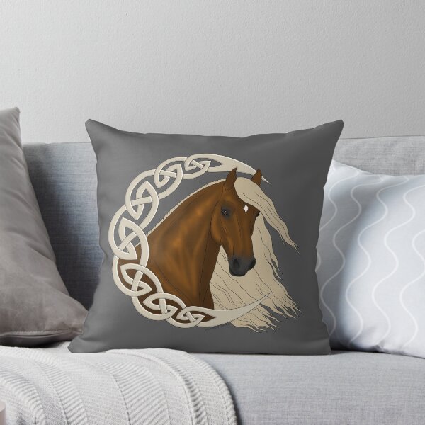 Item preview, Celtic Moon with Sorrel Horse designed and sold by DappledMoon.