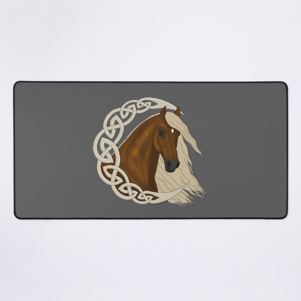 Item preview, Celtic Moon with Sorrel Horse designed and sold by DappledMoon.