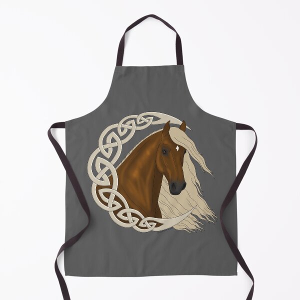 Item preview, Celtic Moon with Sorrel Horse designed and sold by DappledMoon.