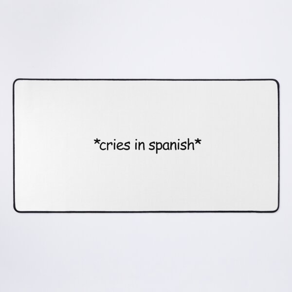 Item preview, Cries in Spanish Text designed and sold by OkiDokiDesign.