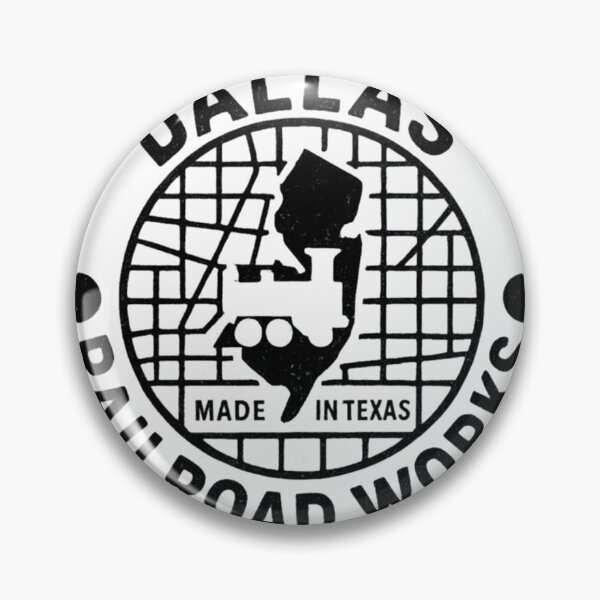 Item preview, Dallas Manhole Cover. Bold Texas Utility Stamp with Urban Edge designed and sold by Urban designs by PiMediaDen.