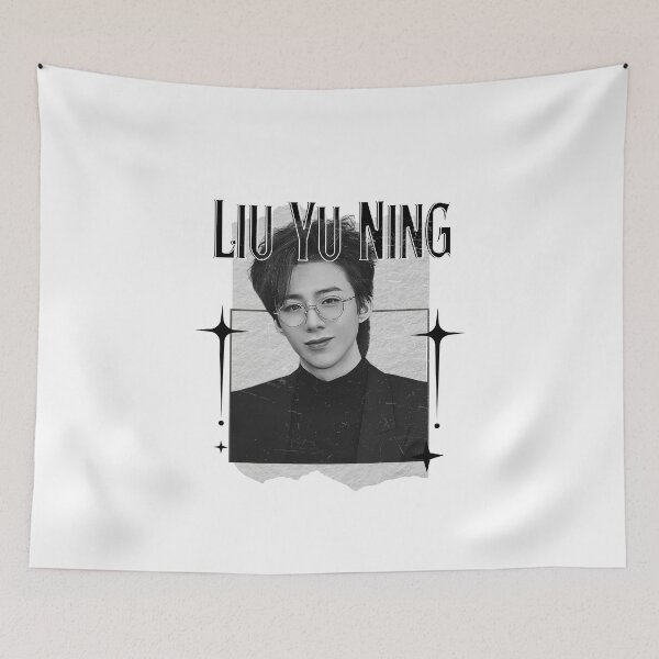 Item preview, Liu Yu Ning Chinese Actor Monochrome Black and White Classic Design Collage  designed and sold by HELL0WBELLO.