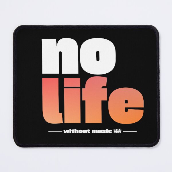 Item preview, No Life Without Music designed and sold by TheFineShirt.