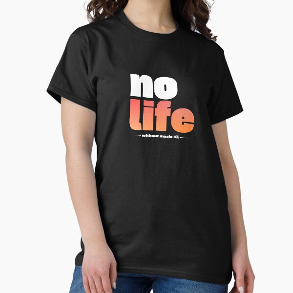 Item preview, No Life Without Music designed and sold by TheFineShirt.