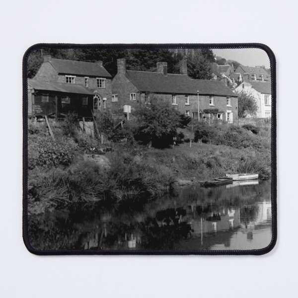 Item preview, Ironbridge Gorge from the River Severn, Shropshire, UK designed and sold by Kate Anderson Art.