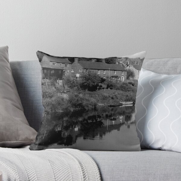 Item preview, Ironbridge Gorge from the River Severn, Shropshire, UK designed and sold by Kate Anderson Art.