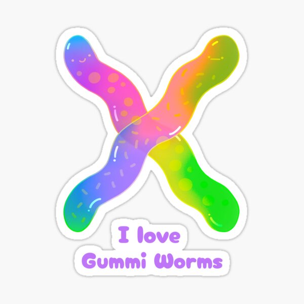 Item preview, I Love Gummi Worms designed and sold by RainbowRadix.