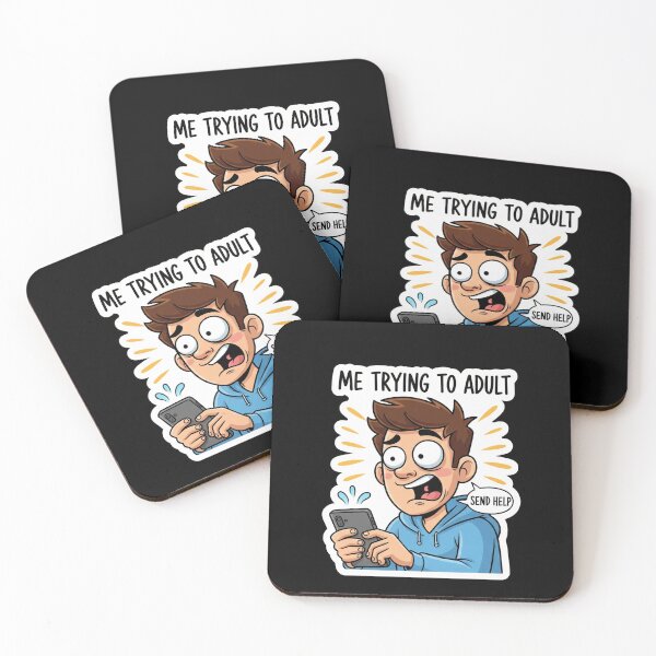 Item preview, My trying to adult designed and sold by PlatonOriginal.