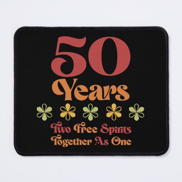 Item preview, 50th Wedding Anniversary Free Spirits designed and sold by thepixelgarden.