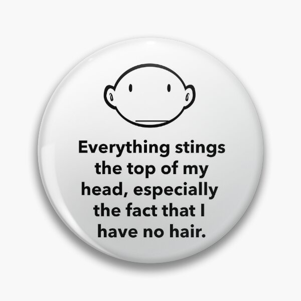 Item preview, Funny Bald Guy designed and sold by OddDuckProduct.