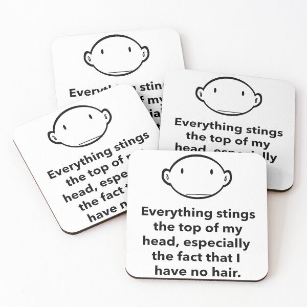 Item preview, Funny Bald Guy designed and sold by OddDuckProduct.