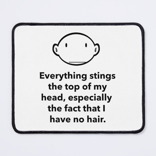 Item preview, Funny Bald Guy designed and sold by OddDuckProduct.