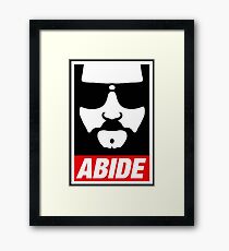 Abide Framed Print
