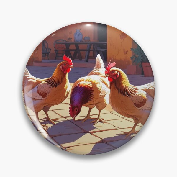Item preview, Pecking hens I designed and sold by MerchHaute.