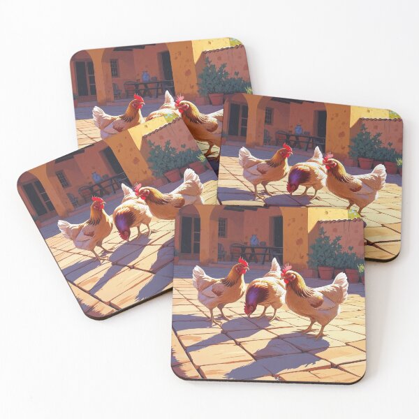 Item preview, Pecking hens I designed and sold by MerchHaute.