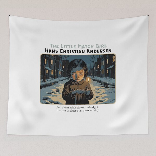 Item preview, Quote from 'The Little Match Girl' by Hans Christian Andersen designed and sold by Filologica.