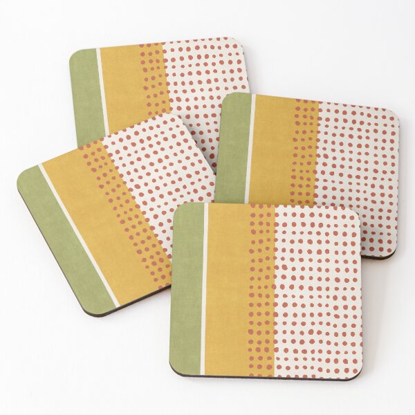 Item preview, Bloque de color amarillo, verde y rojo con puntos 03 designed and sold by FAROSSTUDIO.