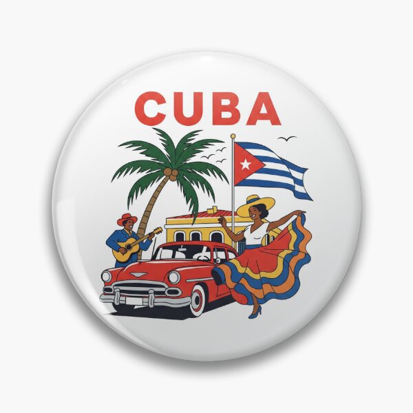 Item preview, Cuba (Country Collection) designed and sold by HeartbeatPrint.