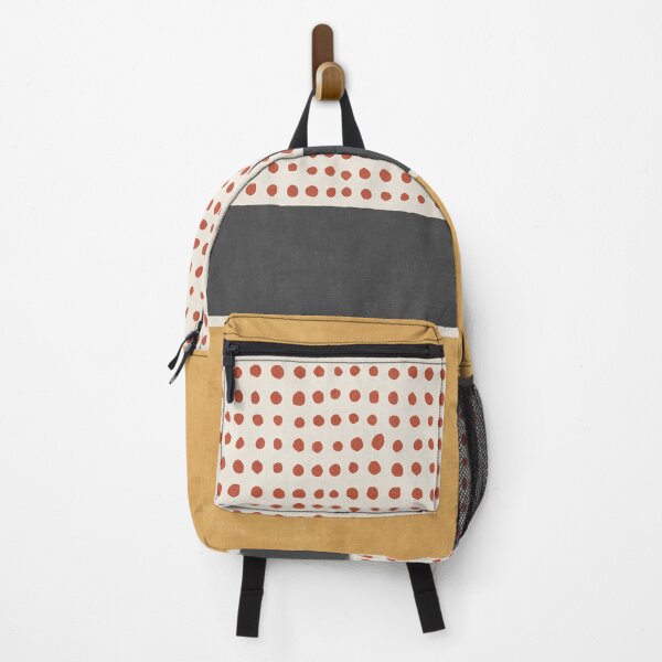 Item preview, Color Block Mustard Yellow Black Red 01 designed and sold by FAROSSTUDIO.