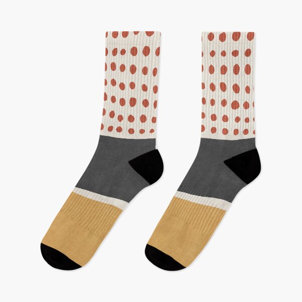 Item preview, Color Block Mustard Yellow Black Red 01 designed and sold by FAROSSTUDIO.
