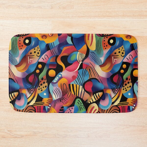 Item preview, Jungle Pulse: Abstract Rhythm of Color and Form designed and sold by Espinoza Creative.