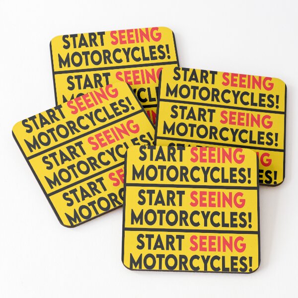 Item preview, Start Seeing Motorcycles! designed and sold by the-craft-shop.