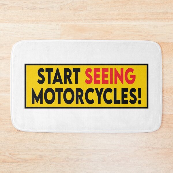Item preview, Start Seeing Motorcycles! designed and sold by the-craft-shop.