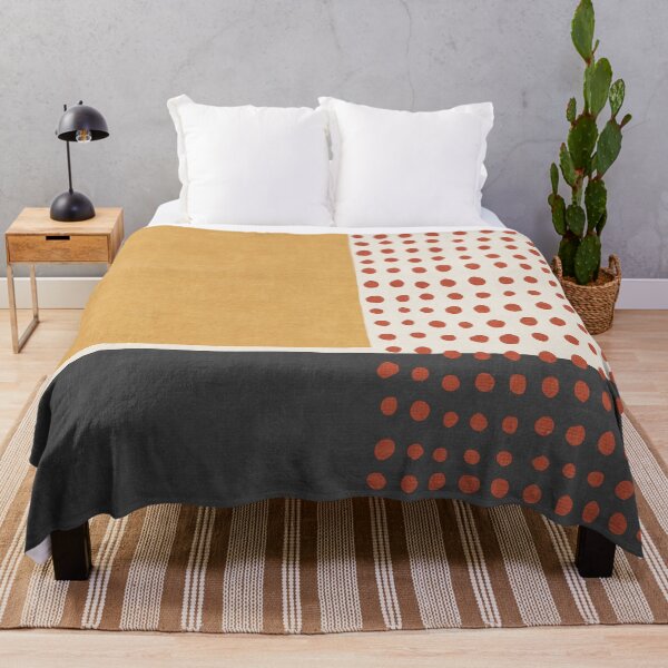 Item preview, Bloque de color Mostaza Amarillo Negro Rojo 02 designed and sold by FAROSSTUDIO.
