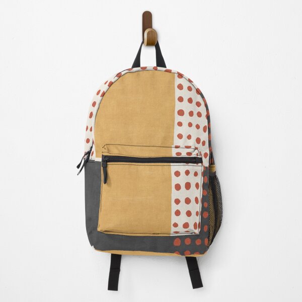 Item preview, Color Block Mustard Yellow Black Red 02 designed and sold by FAROSSTUDIO.