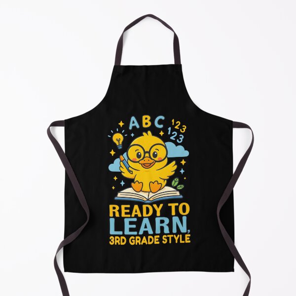 Item preview, Ready To Learn Third Grade Style Duck Reading Book Fun Back To School Design designed and sold by tigger shop.