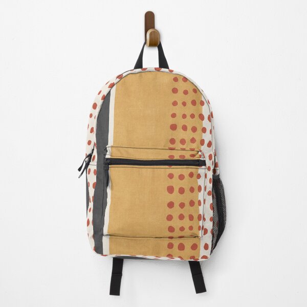Item preview, Color Block Mustard Yellow Black Red 03 designed and sold by FAROSSTUDIO.