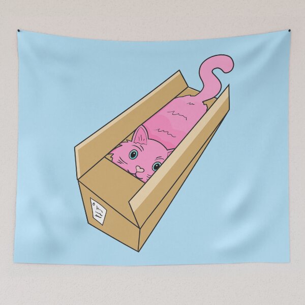 Item preview, Pink Kitty Delivery - Cute Cats designed and sold by mikeymadness.