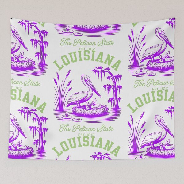Item preview, Louisiana | The Pelican State | Est. 1812 designed and sold by SaltyLass.