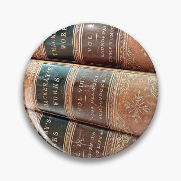 Item preview, Antiquarian Leather Book Bindings Thackeray designed and sold by sambarnesart.