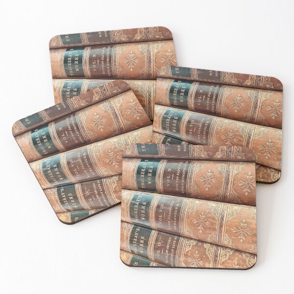 Item preview, Antiquarian Leather Book Bindings Thackeray designed and sold by sambarnesart.