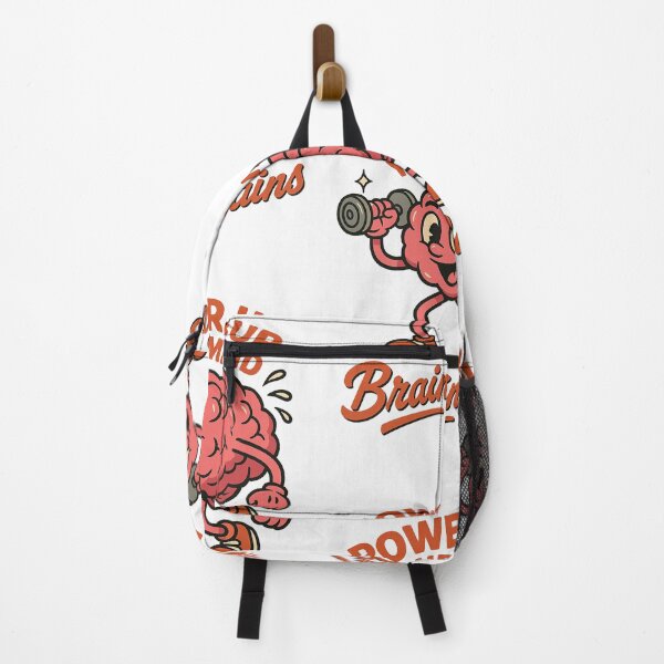 Item preview, Brainy Buff – Vibrant Cartoon Gym Brain designed and sold by HoopeStylee.