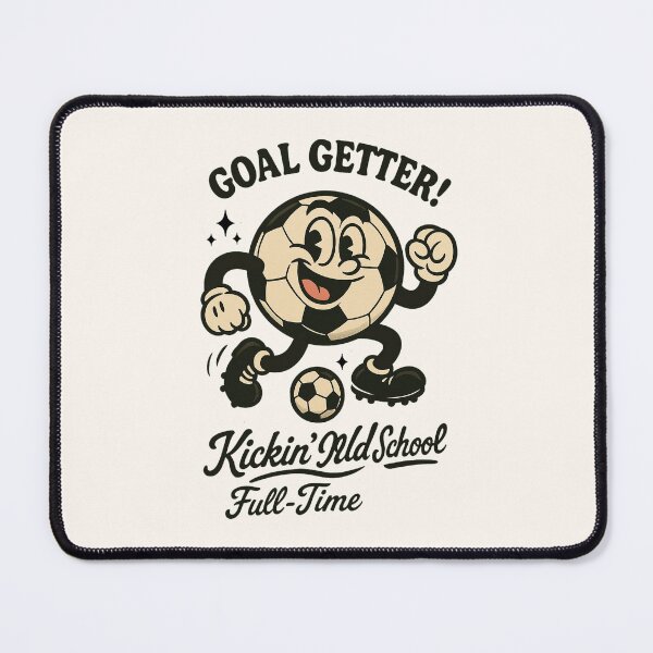 Item preview, Striker Sam – Vintage Cartoon Soccer Ball designed and sold by HoopeStylee.