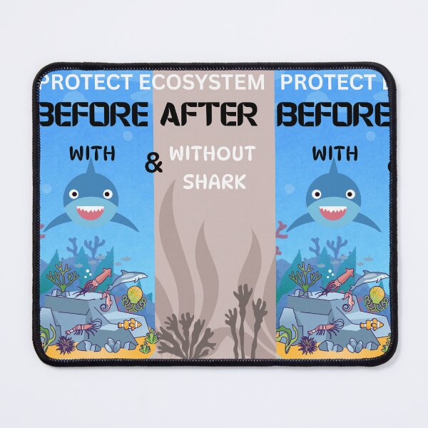 Item preview, Protect Ecosystem: Before & After With and Without Sharks designed and sold by skim3080.