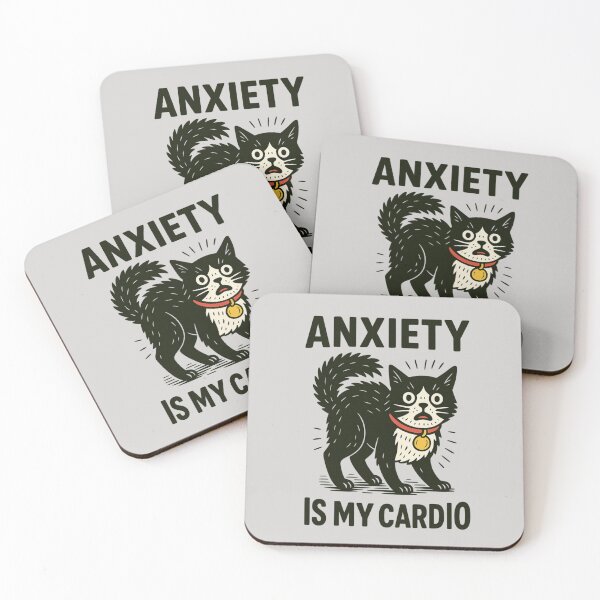 Item preview, Anxiety Is My Cardio designed and sold by BurunaMD.