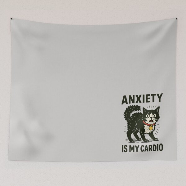 Item preview, Anxiety Is My Cardio designed and sold by BurunaMD.