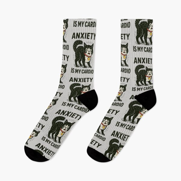 Item preview, Anxiety Is My Cardio designed and sold by BurunaMD.
