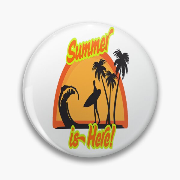 Item preview, Summer is Here - Apparel, Mugs, Stickers, Home Decor, etc. designed and sold by Artventive.