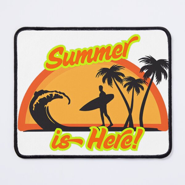 Item preview, Summer is Here - Apparel, Mugs, Stickers, Home Decor, etc. designed and sold by Artventive.
