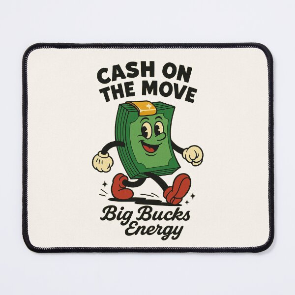 Item preview, Cashy Carl – Vintage Cartoon Walking Money designed and sold by HoopeStylee.