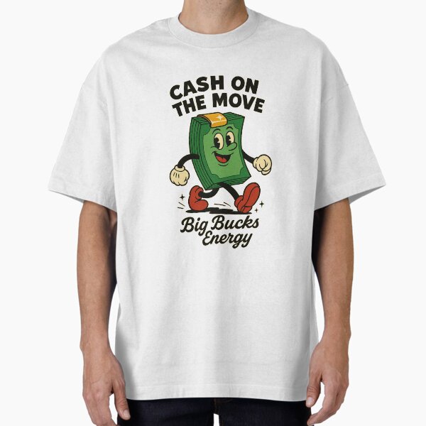Item preview, Cashy Carl – Vintage Cartoon Walking Money designed and sold by HoopeStylee.