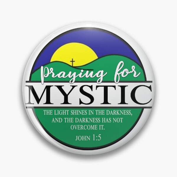 Item preview,  Praying For Mystic The Light Shines In The Darkness designed and sold by waikibi ⭐⭐⭐⭐.