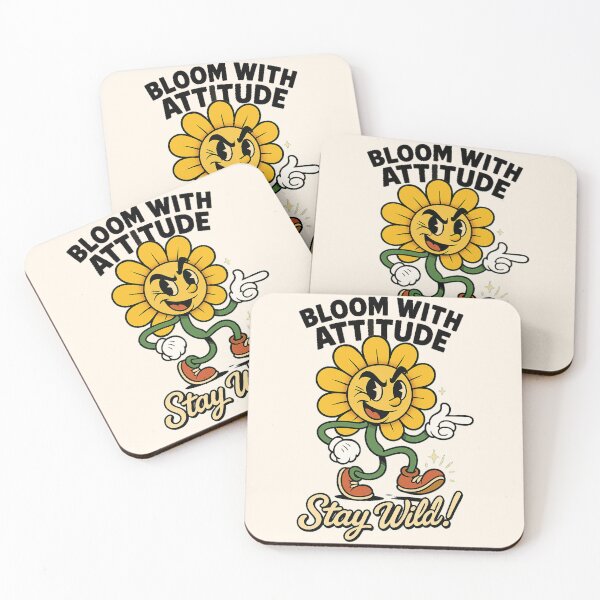 Item preview, Sassy Sunny – Vintage Cartoon Dancing Flower designed and sold by HoopeStylee.