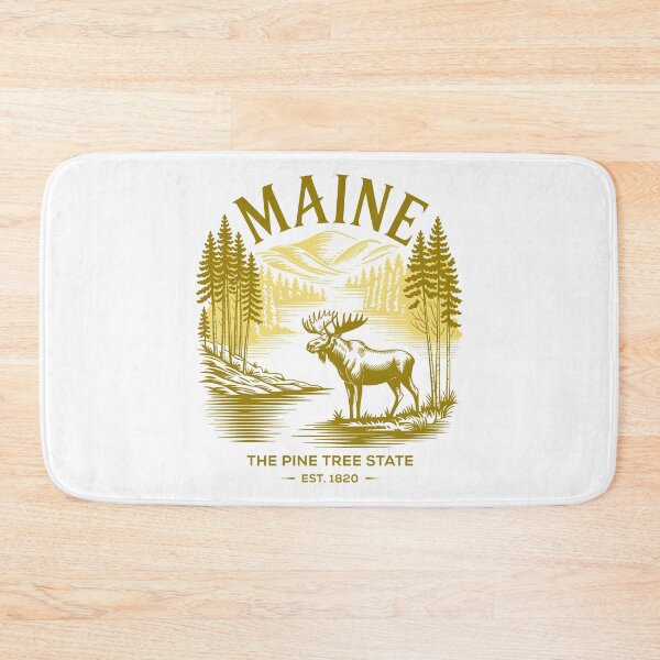 Item preview, Maine | The Pine Tree State | Est. 1820 designed and sold by SaltyLass.