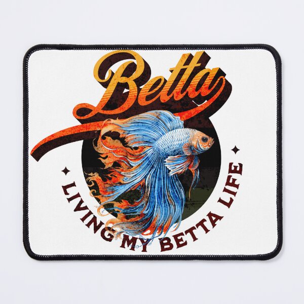 Item preview, Living my betta life designed and sold by obscurax art.