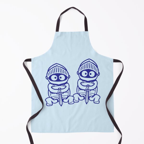 Item preview, 2 Turtle Sword Helmet Team Knight Fighter Middle Age designed and sold by shirt-o-mat.